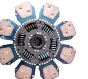 395 Dia Eicher Pro / Leyland Clutch Plate Assemblies - 395 DIA CLUTCH PLATE ASSY 8 PAD EICHER PRO / LEYLAND