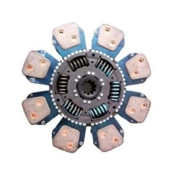 395 Dia Eicher Pro / Leyland Clutch Plate Assemblies - 395 DIA CLUTCH PLATE ASSY 8 PAD EICHER PRO / LEYLAND